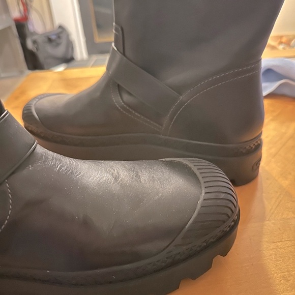 Men’s Coach Trooper Moto Boot size11.5 black NWT with box - Picture 14 of 16